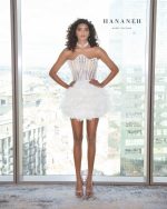 Heaven dress with star neckline