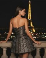 The Dancing Atoms Dress (Rumi Poem inspired by HananehCouture) - Image 4